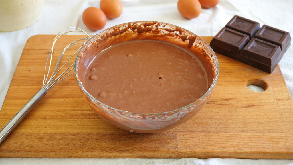 Ciambella al cioccolato - passo 2