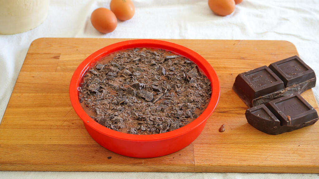 Ciambella al cioccolato - passo 5
