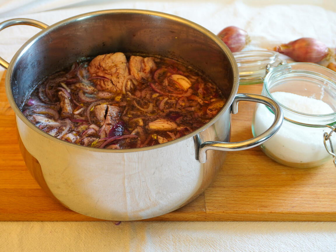 Coppa brasata al vino rosso - passo 5