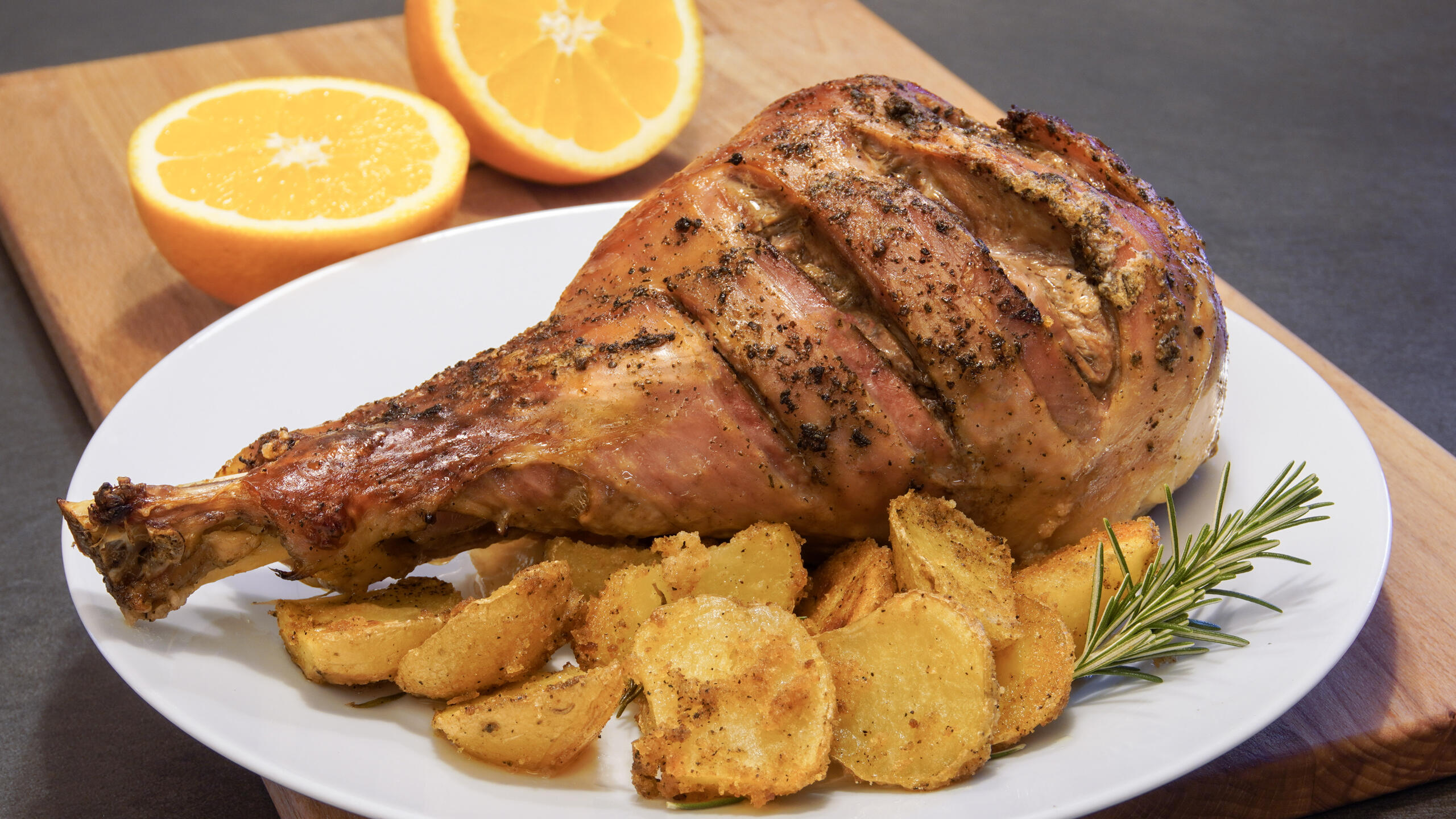 Cosciotto di tacchino al cartoccio