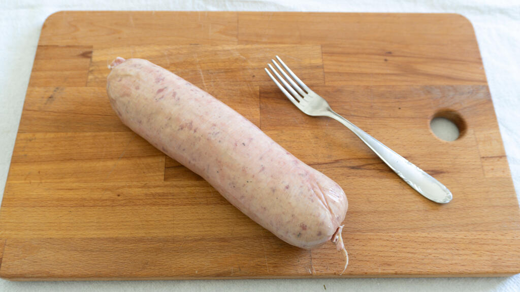 Cotechino alla piastra con lenticchie - passo 1