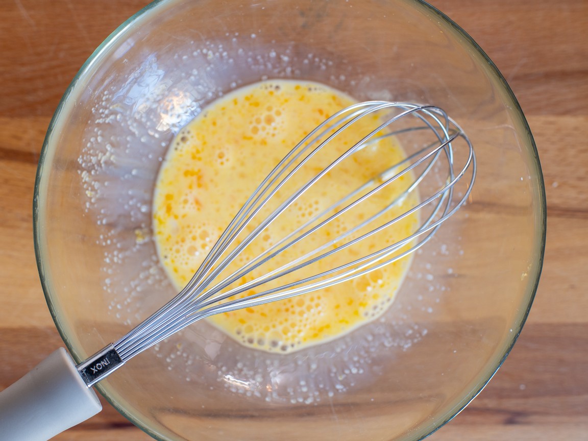 Crepes alla crema di nocciole - passo 1