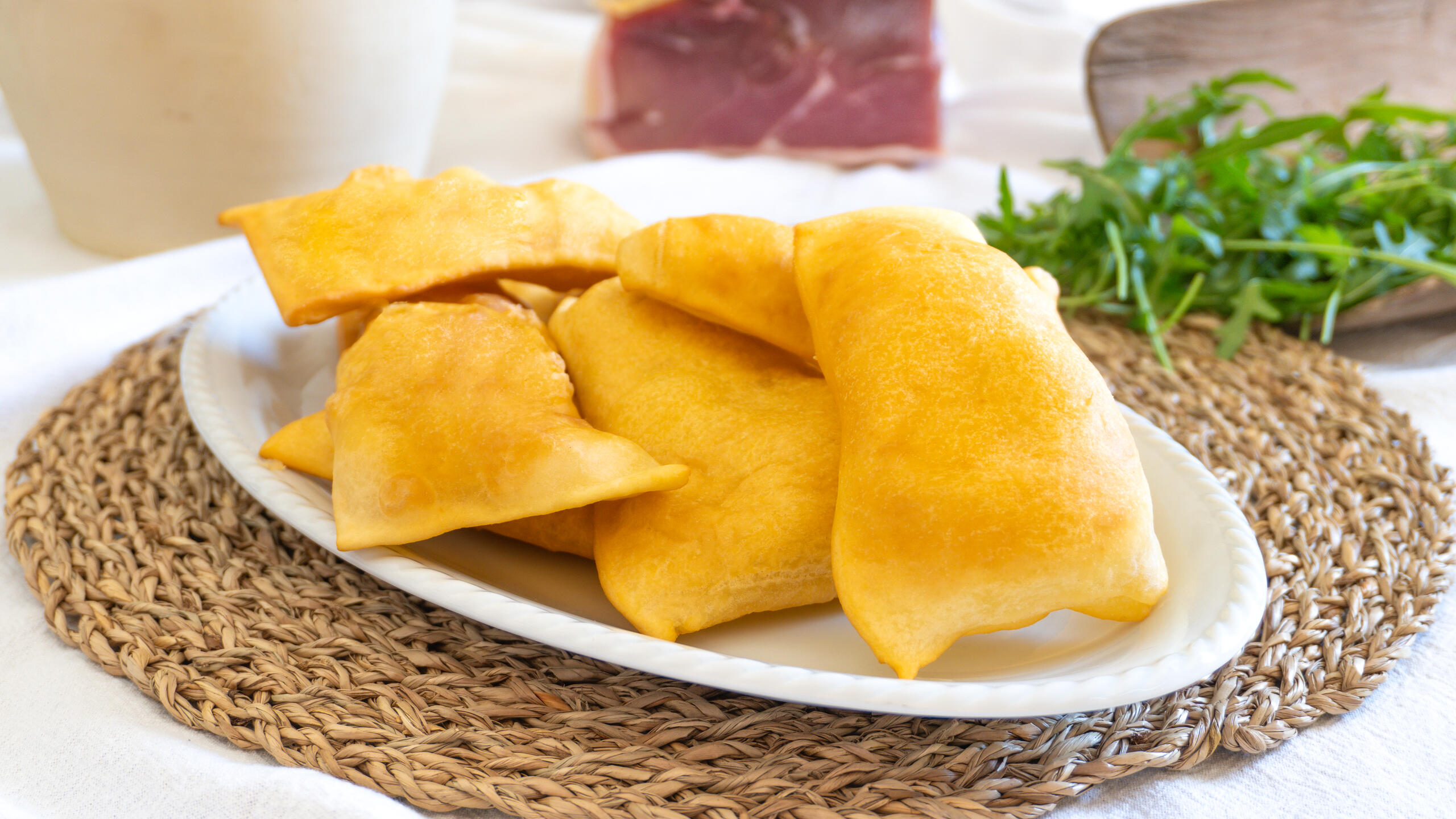 Crescentine bolognesi senza strutto