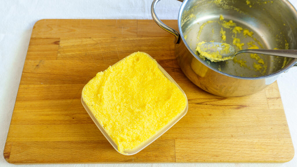 Crostini di polenta - passo 2