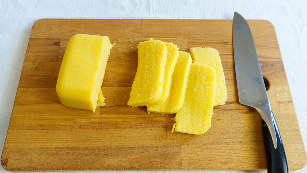 Crostini di polenta - passo 3
