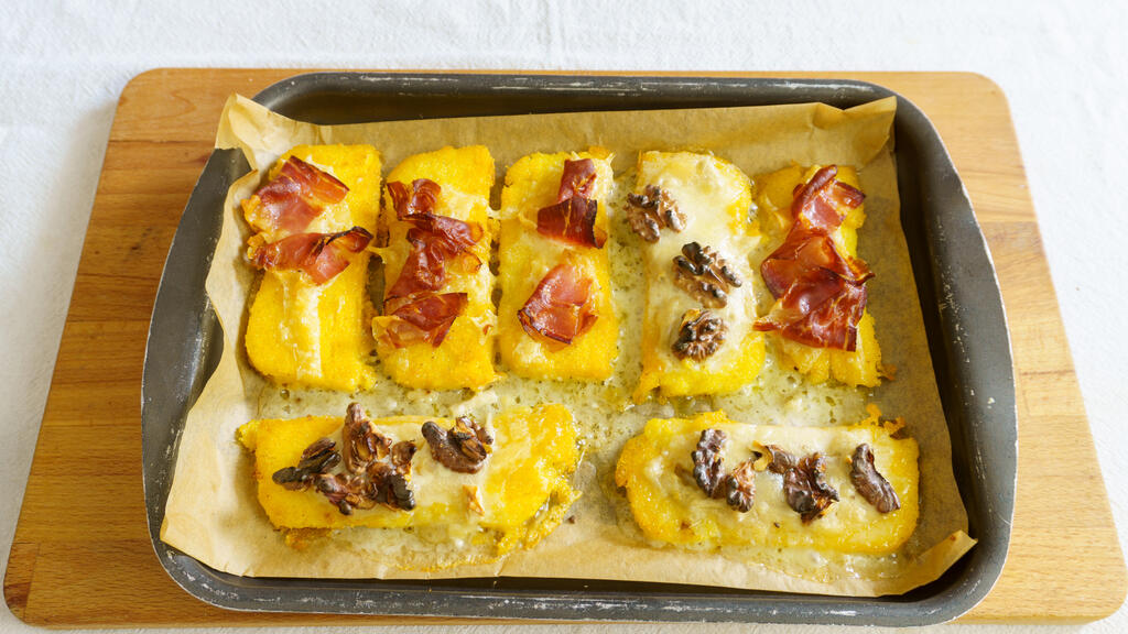 Crostini di polenta - passo 6