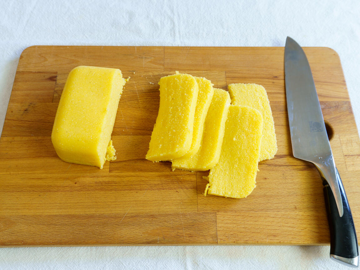 Crostini di polenta - passo 3