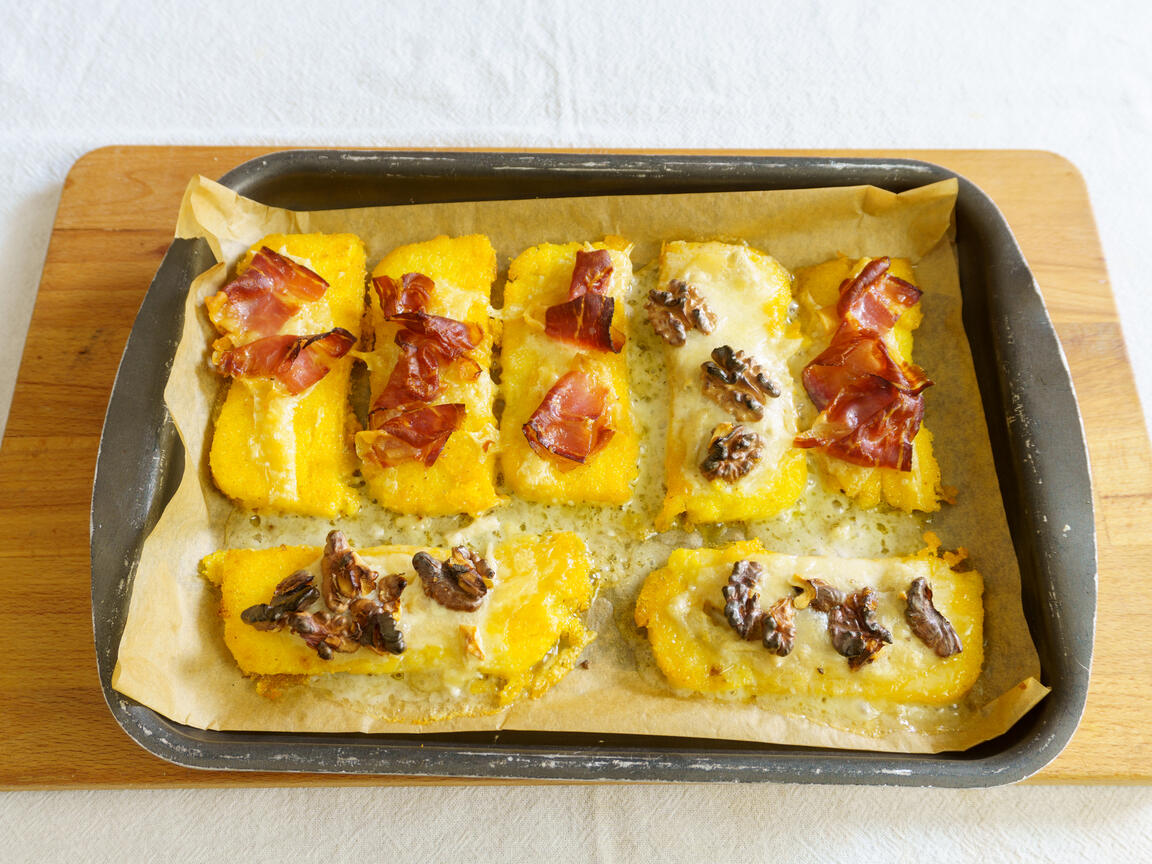 Crostini di polenta - passo 6