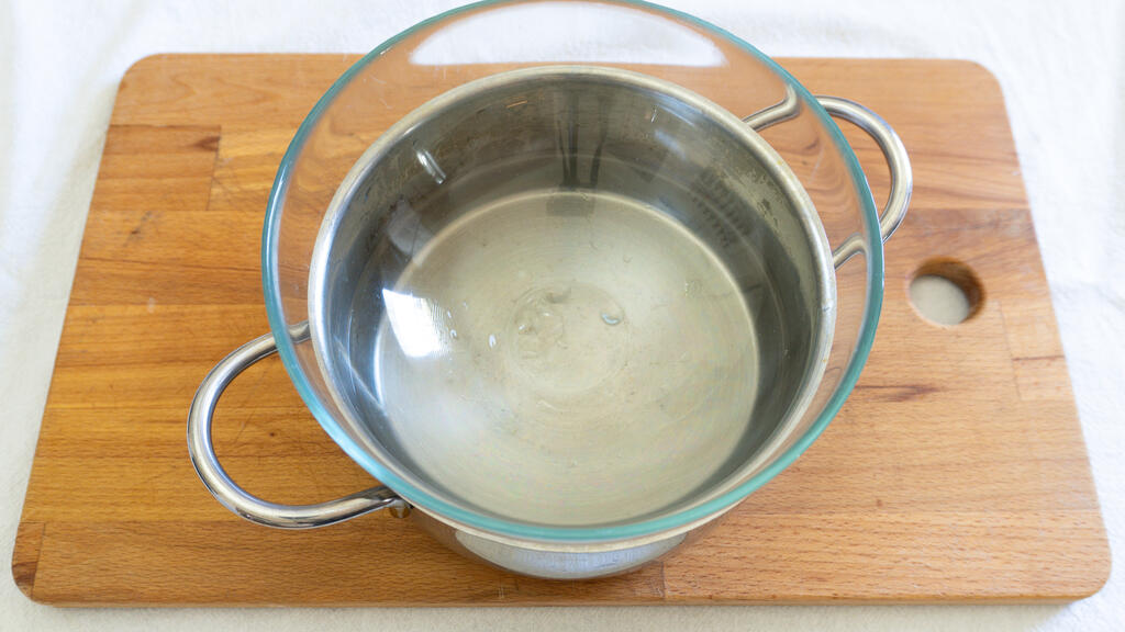 Farro soffiato al cioccolato - passo 2