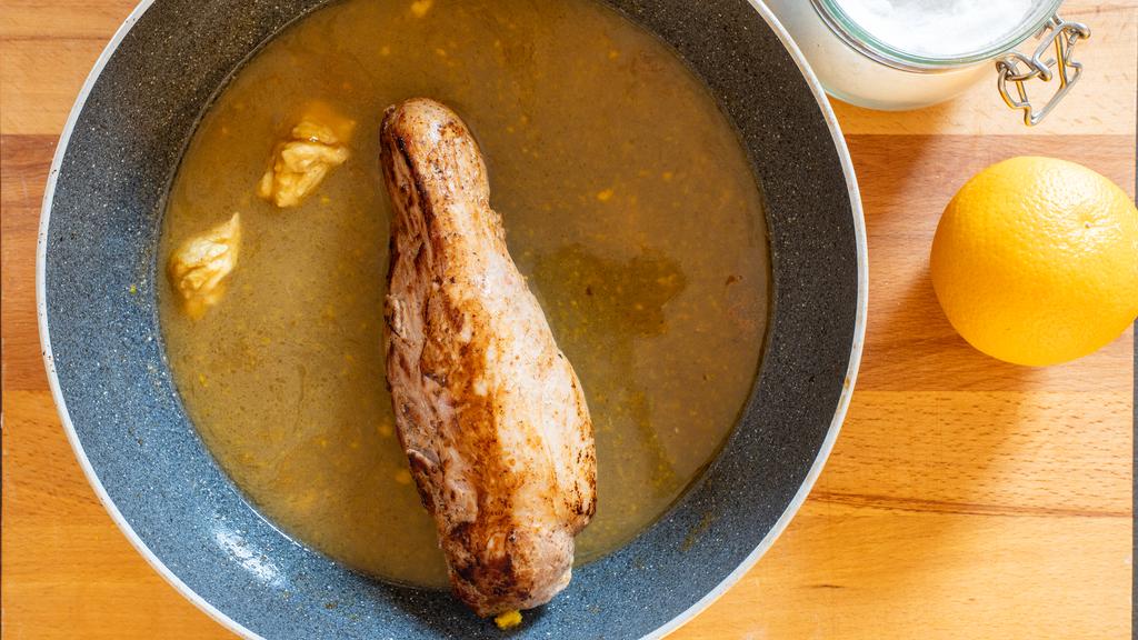 Filetto di maiale all'arancia