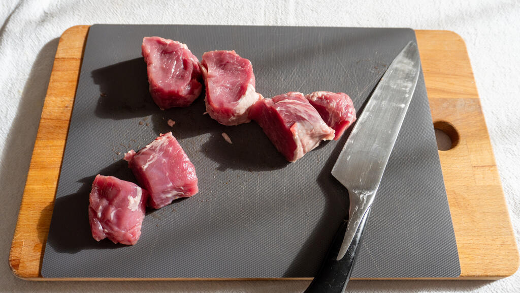 Filetto di maiale glassato al miele - passo 1