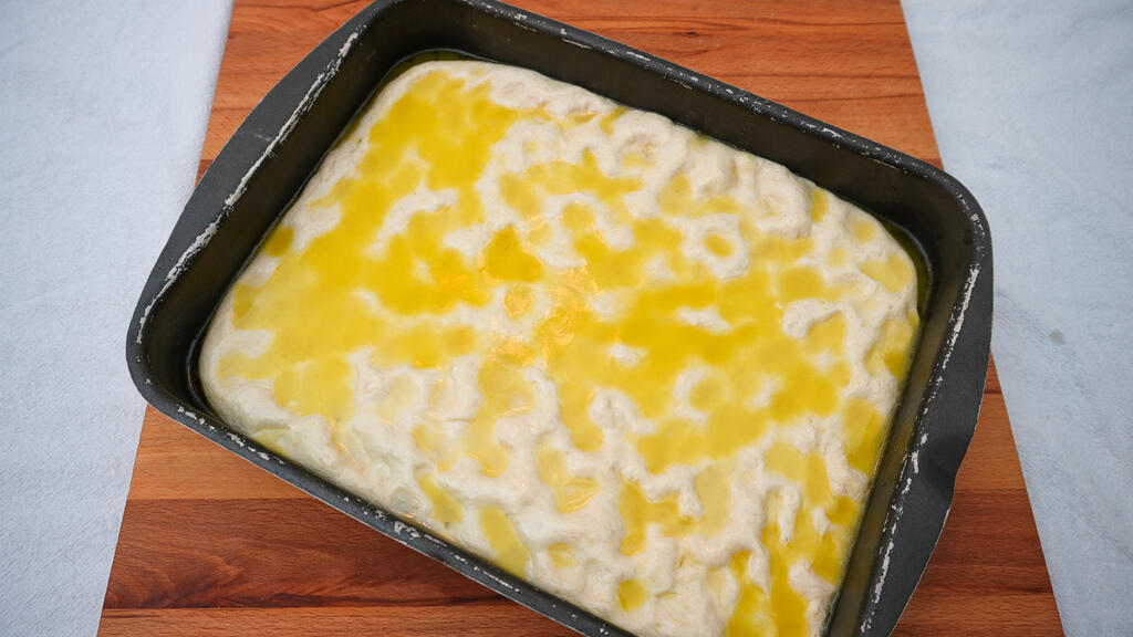 Focaccia genovese - passo 6