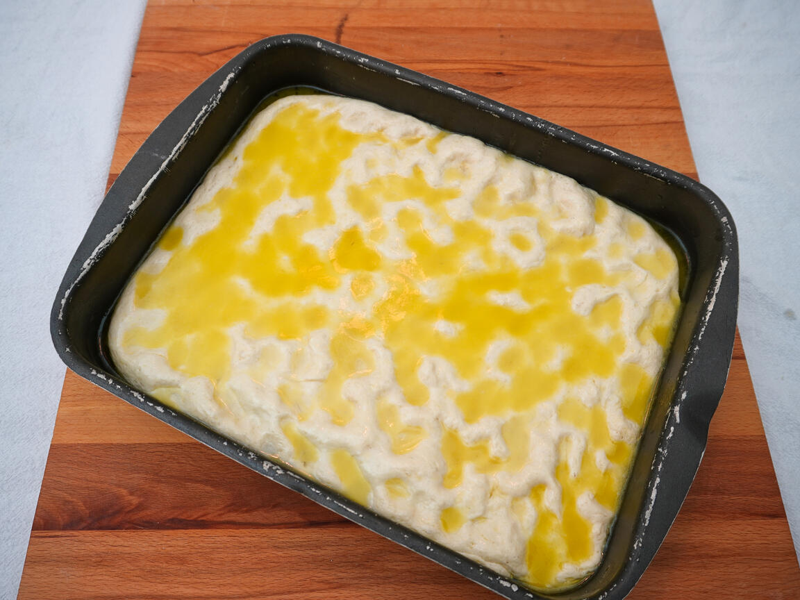 Focaccia genovese - passo 6