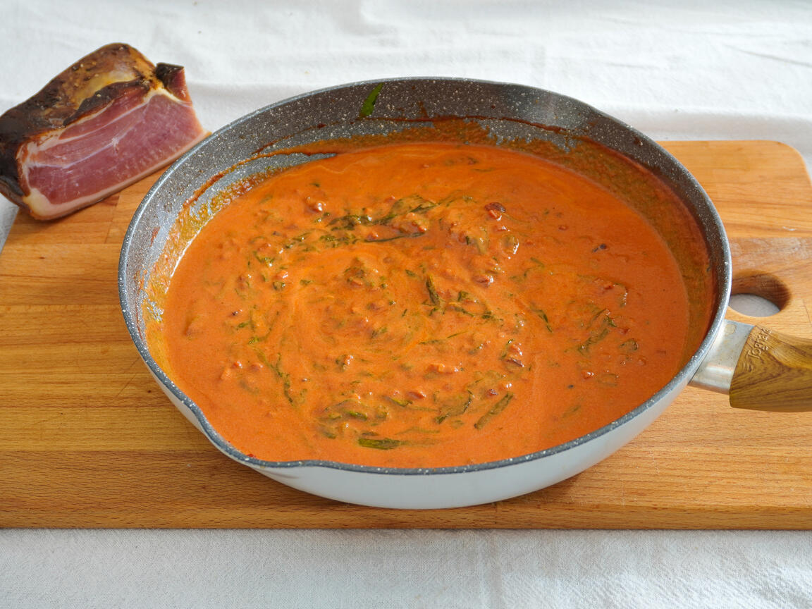 Fusilli speck e bietole - passo 4
