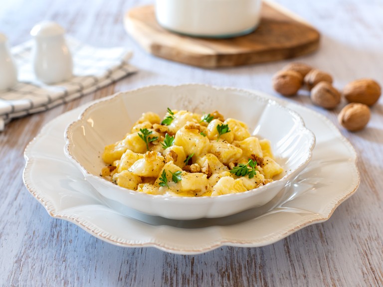 Gnocchi di polenta al gorgonzola