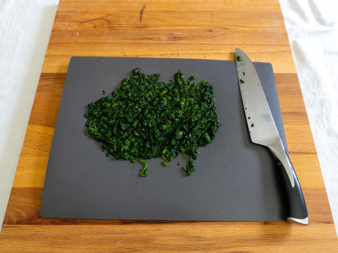 Gnocchi di ricotta e spinaci - passo 2