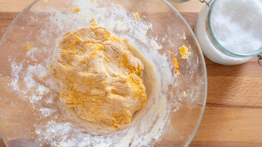 Gnocchi di zucca con fonduta di parmigiano