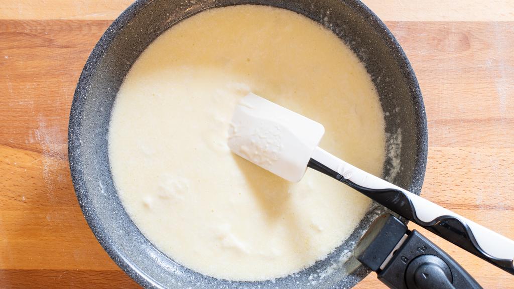 Gnocchi di zucca con fonduta di parmigiano