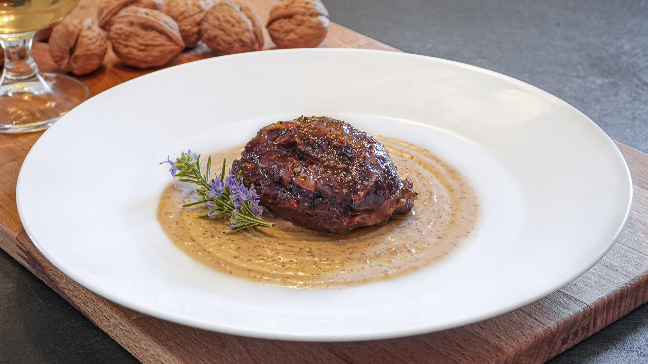 Guancia di maiale al miele