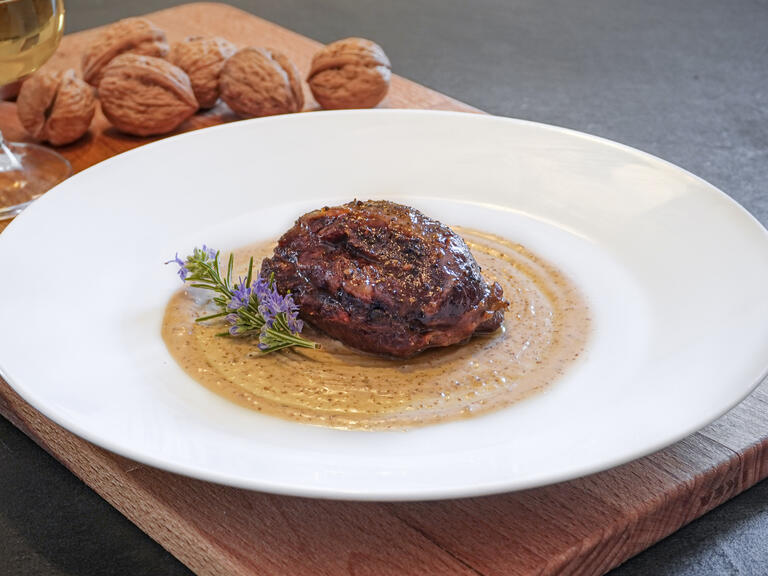 Guancia di maiale al miele