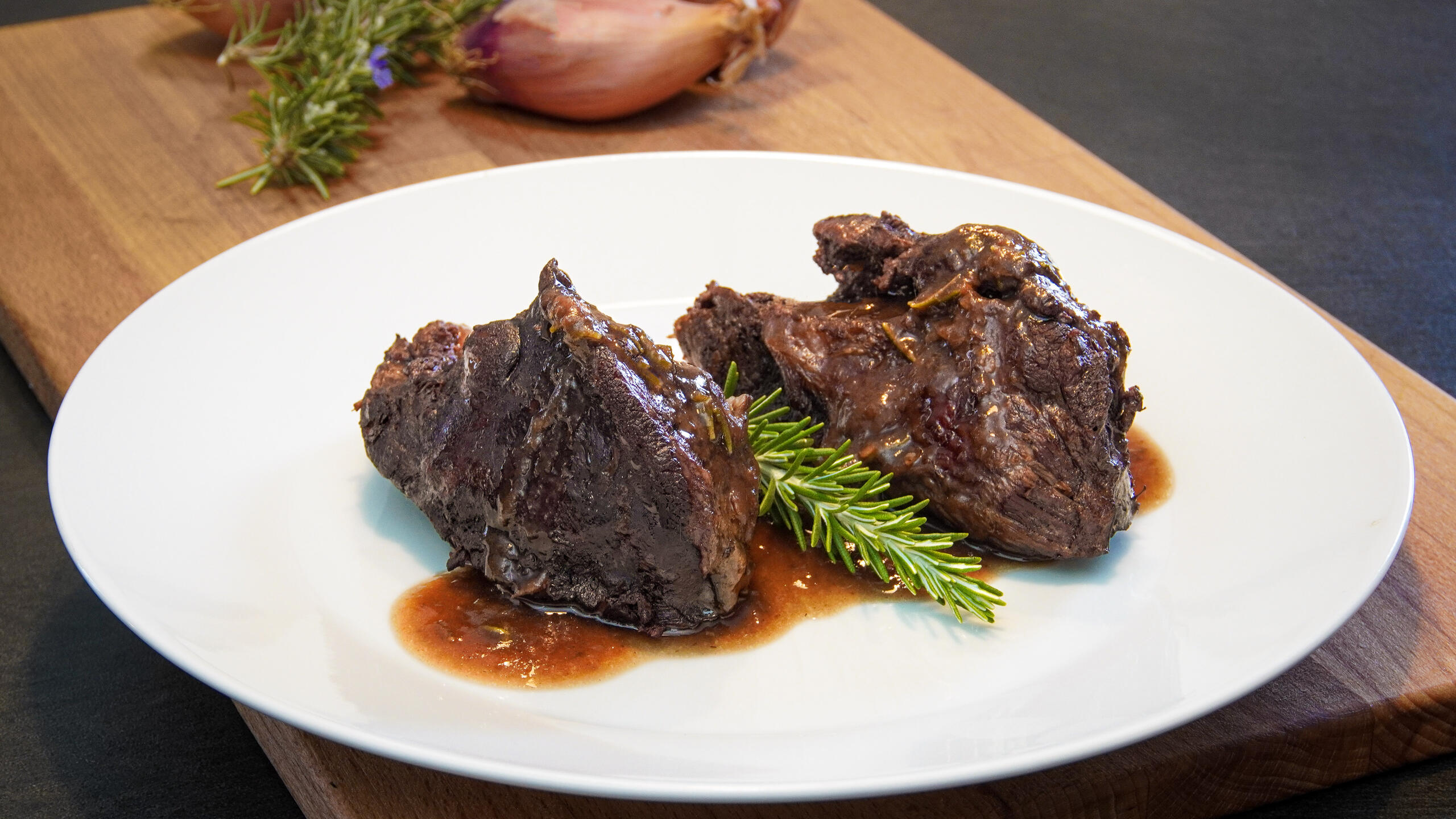 Guancia di manzo al vino rosso