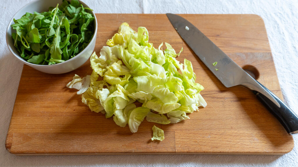 Insalata di finocchi e arance con vinaigrette - passo 1