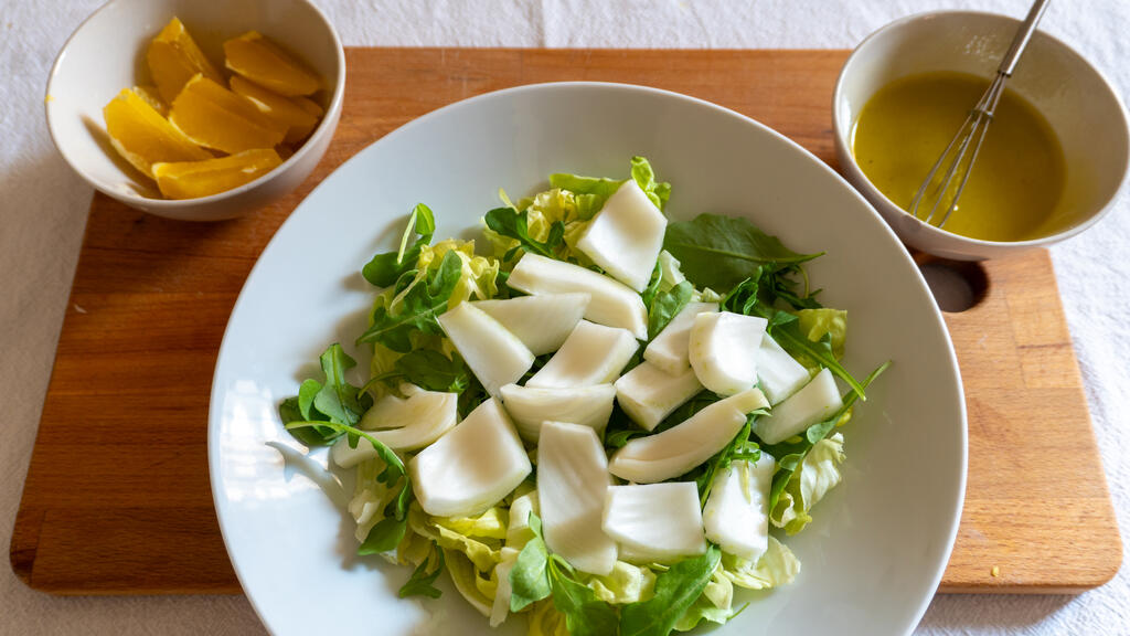 Insalata di finocchi e arance con vinaigrette - passo 5