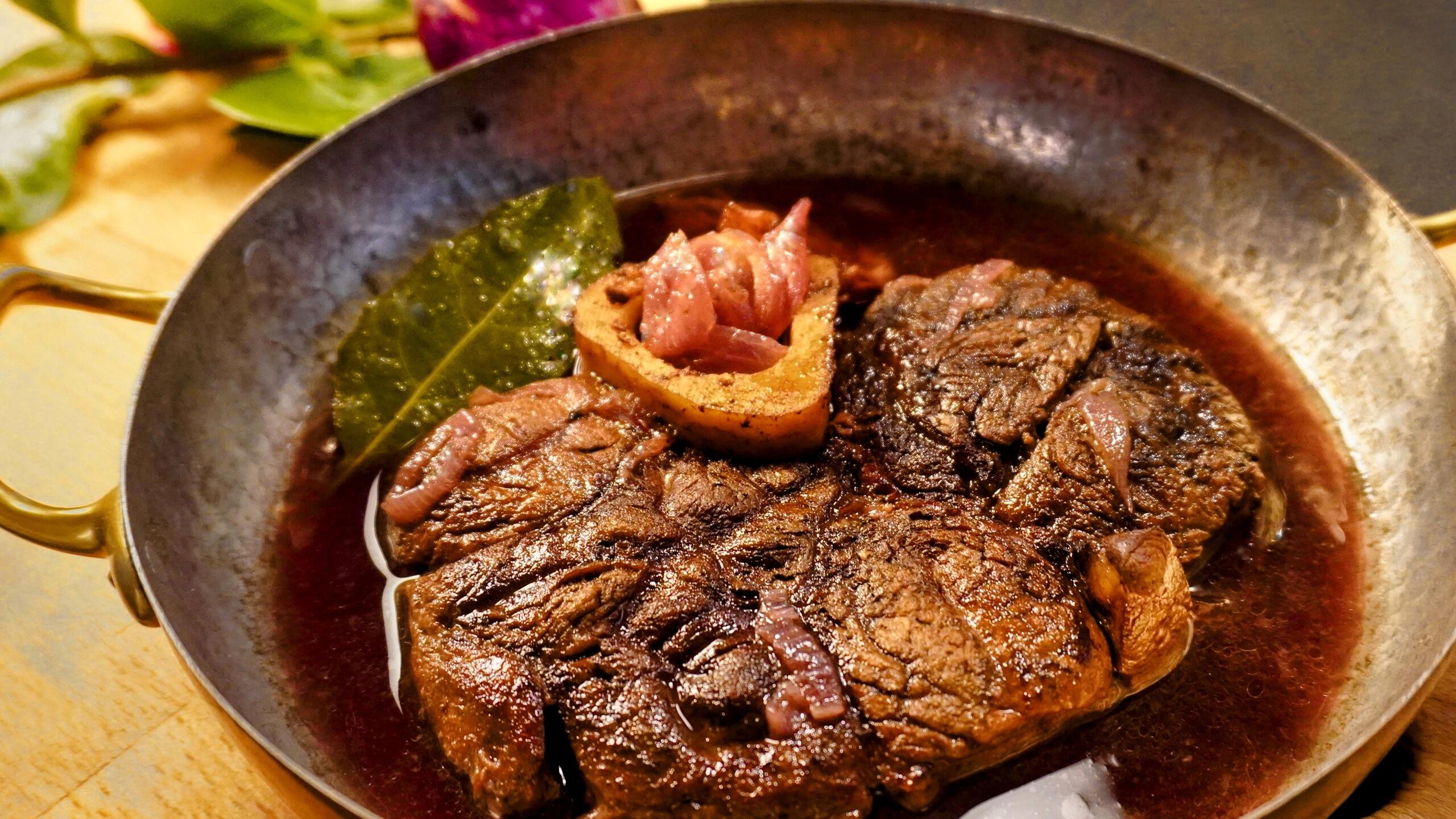 Ossobuco allo spumante