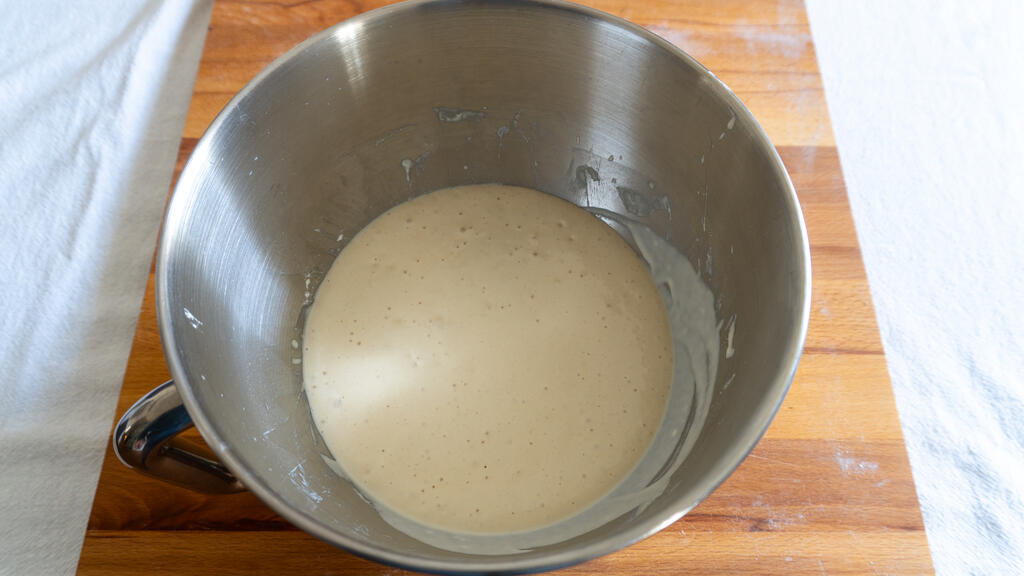 Pane ciabatta - passo 2