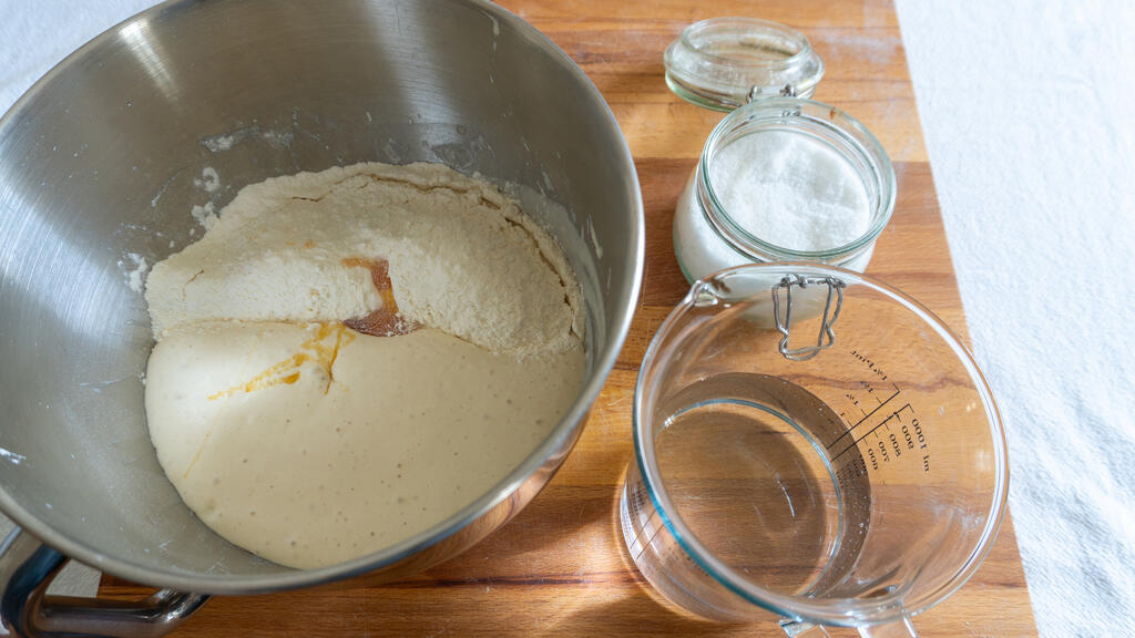 Pane ciabatta - passo 3