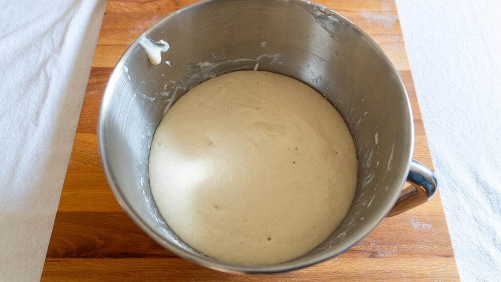 Pane ciabatta - passo 4