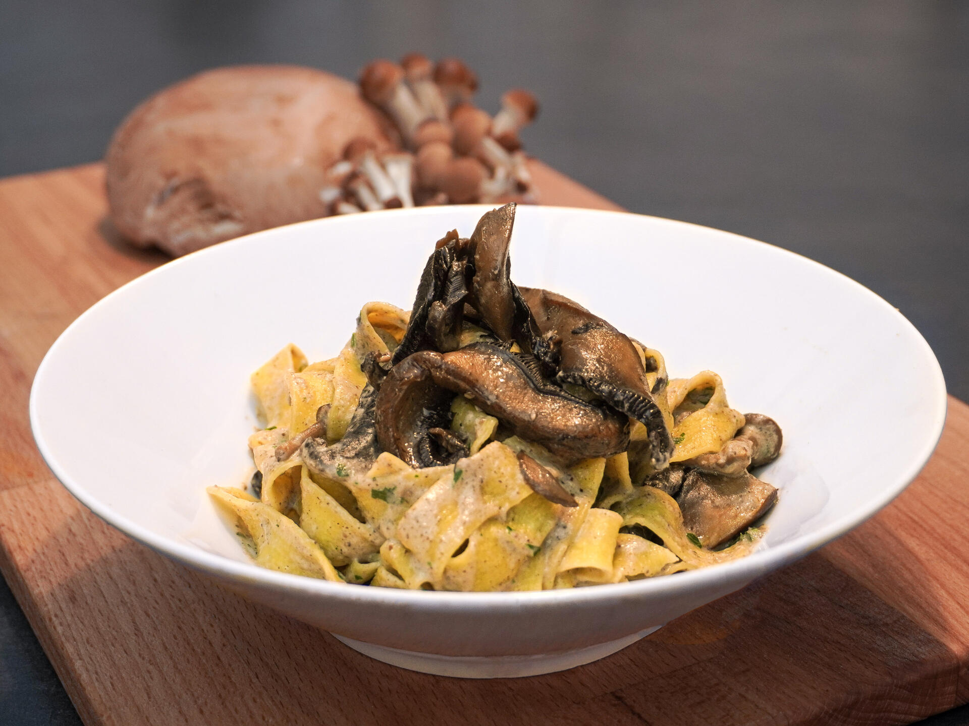 Pappardelle ai funghi