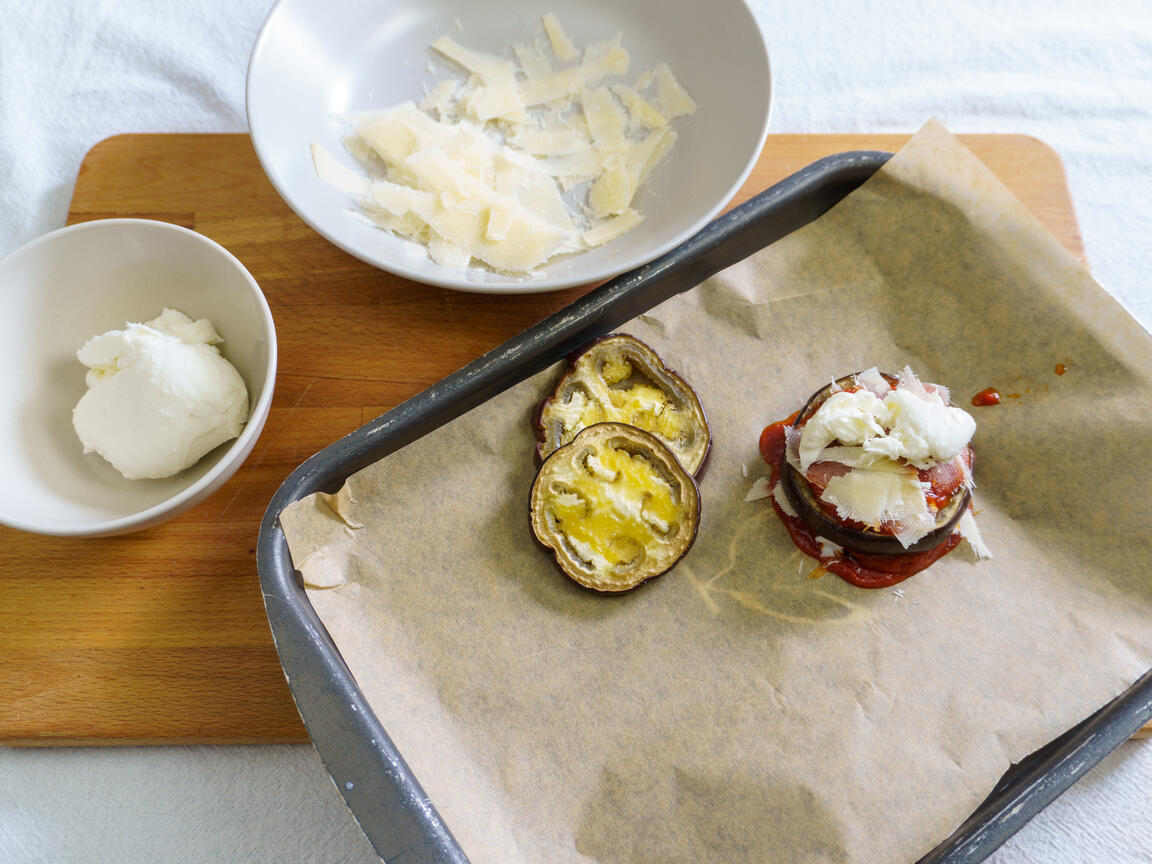 Parmigiana di melanzane al forno - passo 4