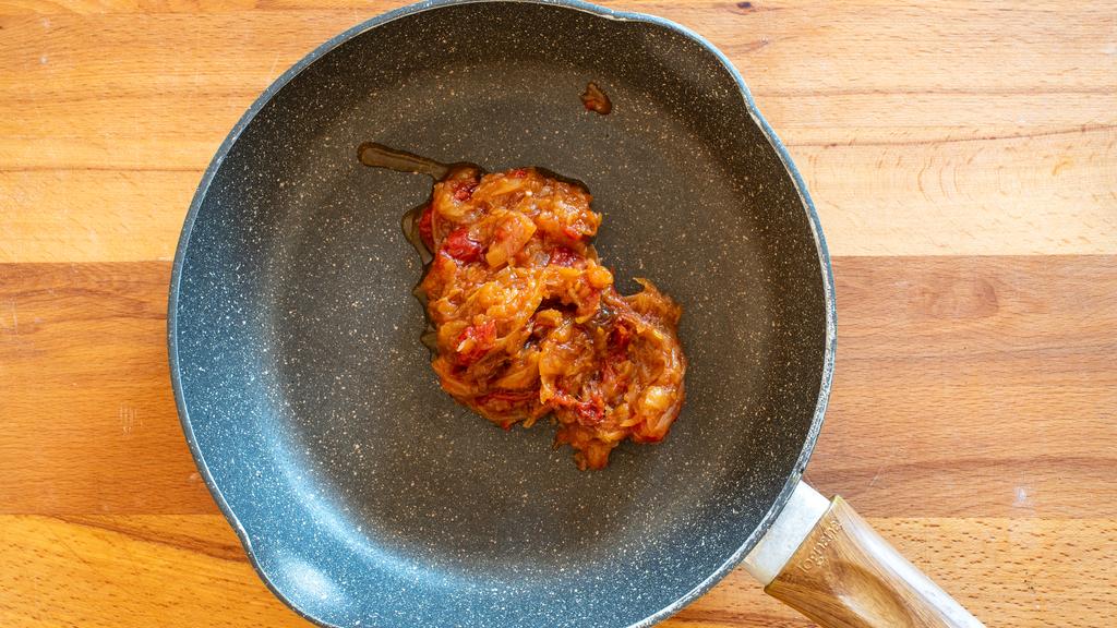 Pasta al friggione bolognese