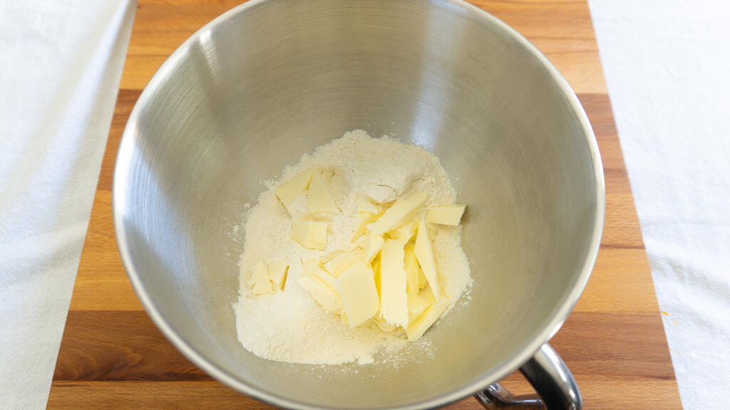 Pasta brisée - passo 1