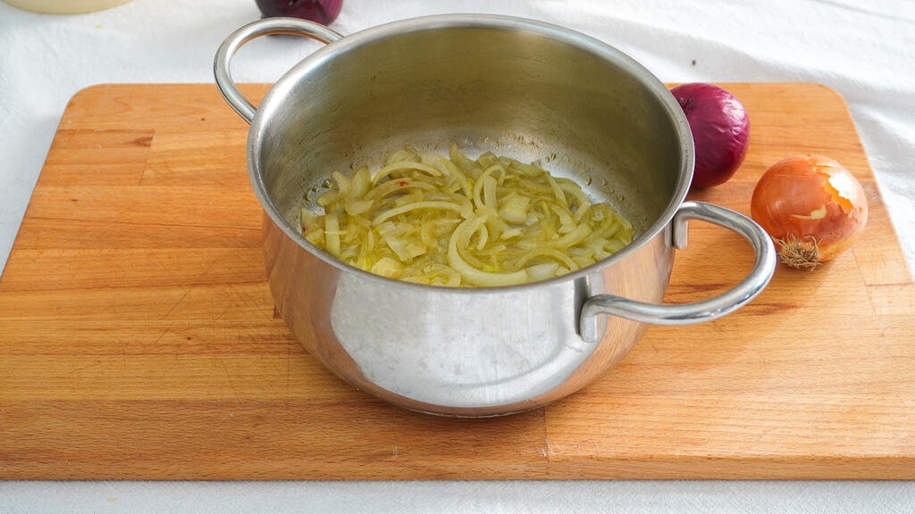 Pasta e fagioli - passo 1