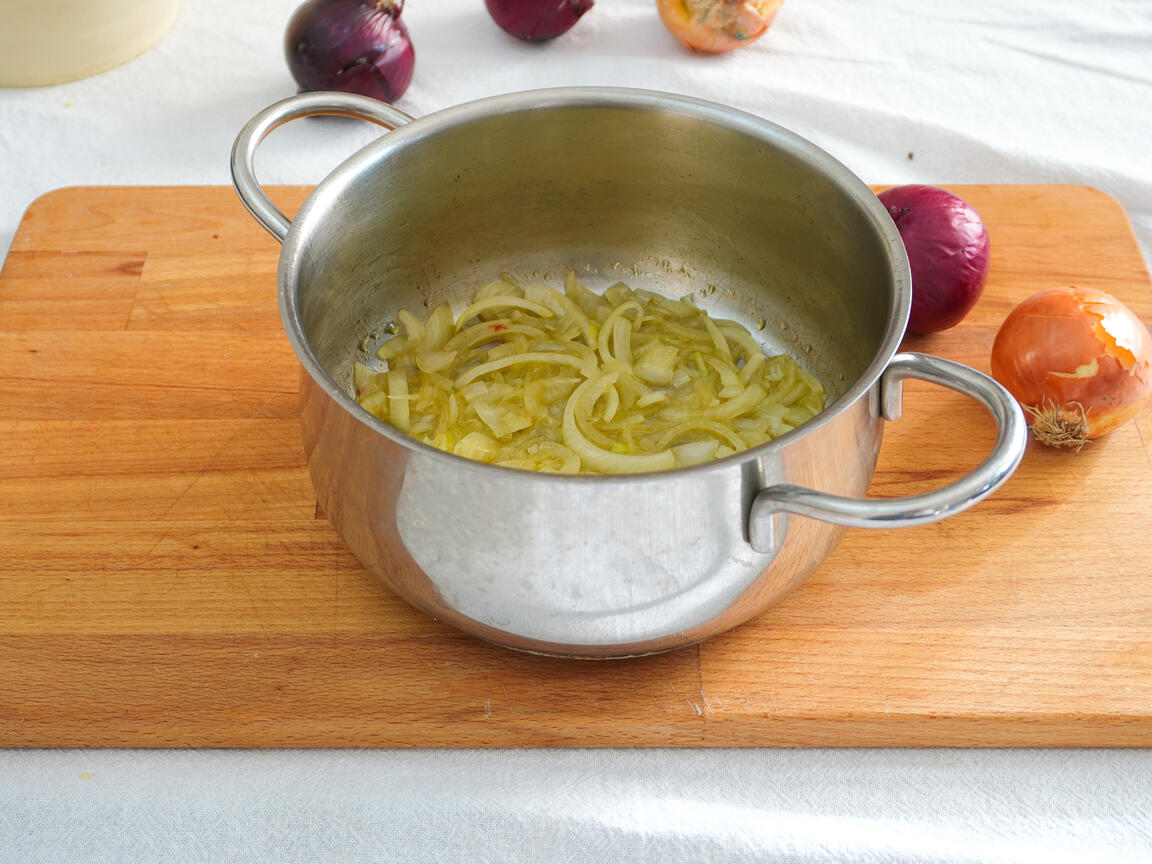 Pasta e fagioli - passo 1