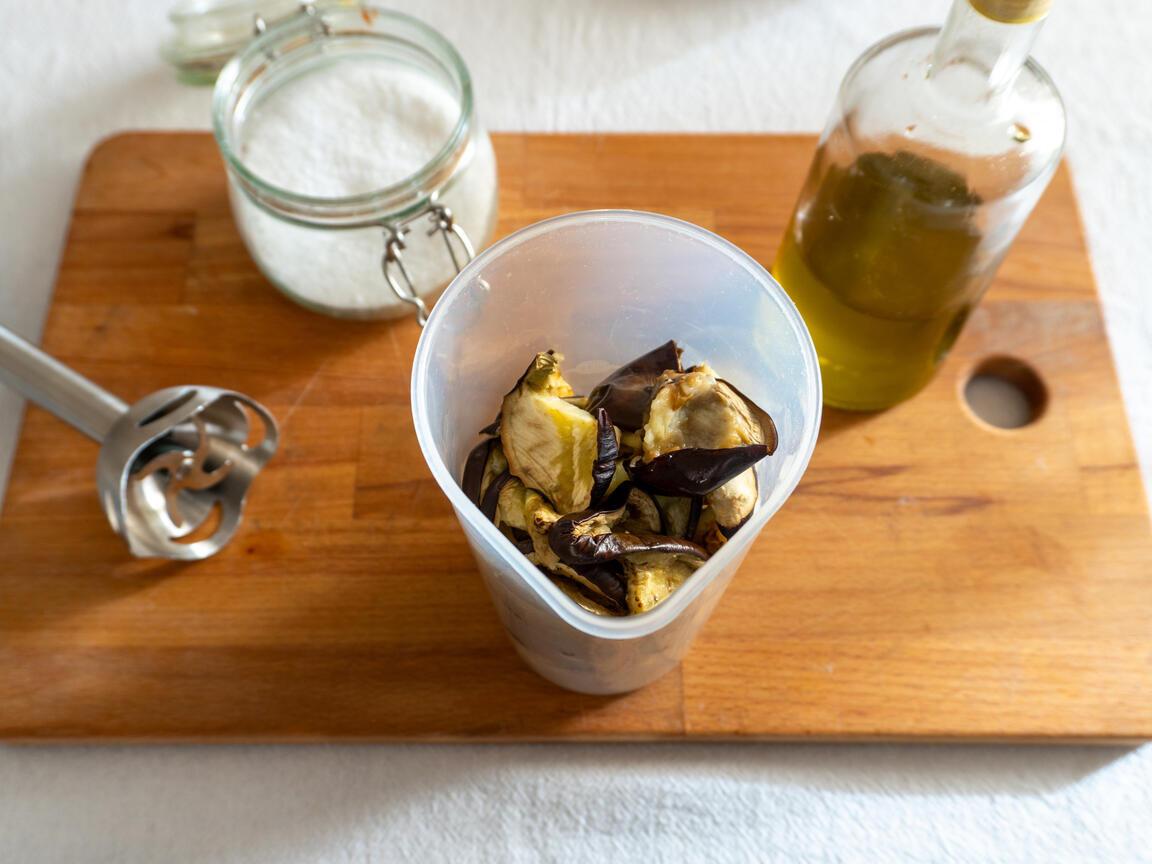 Pesto di melanzane e mandorle - passo 5