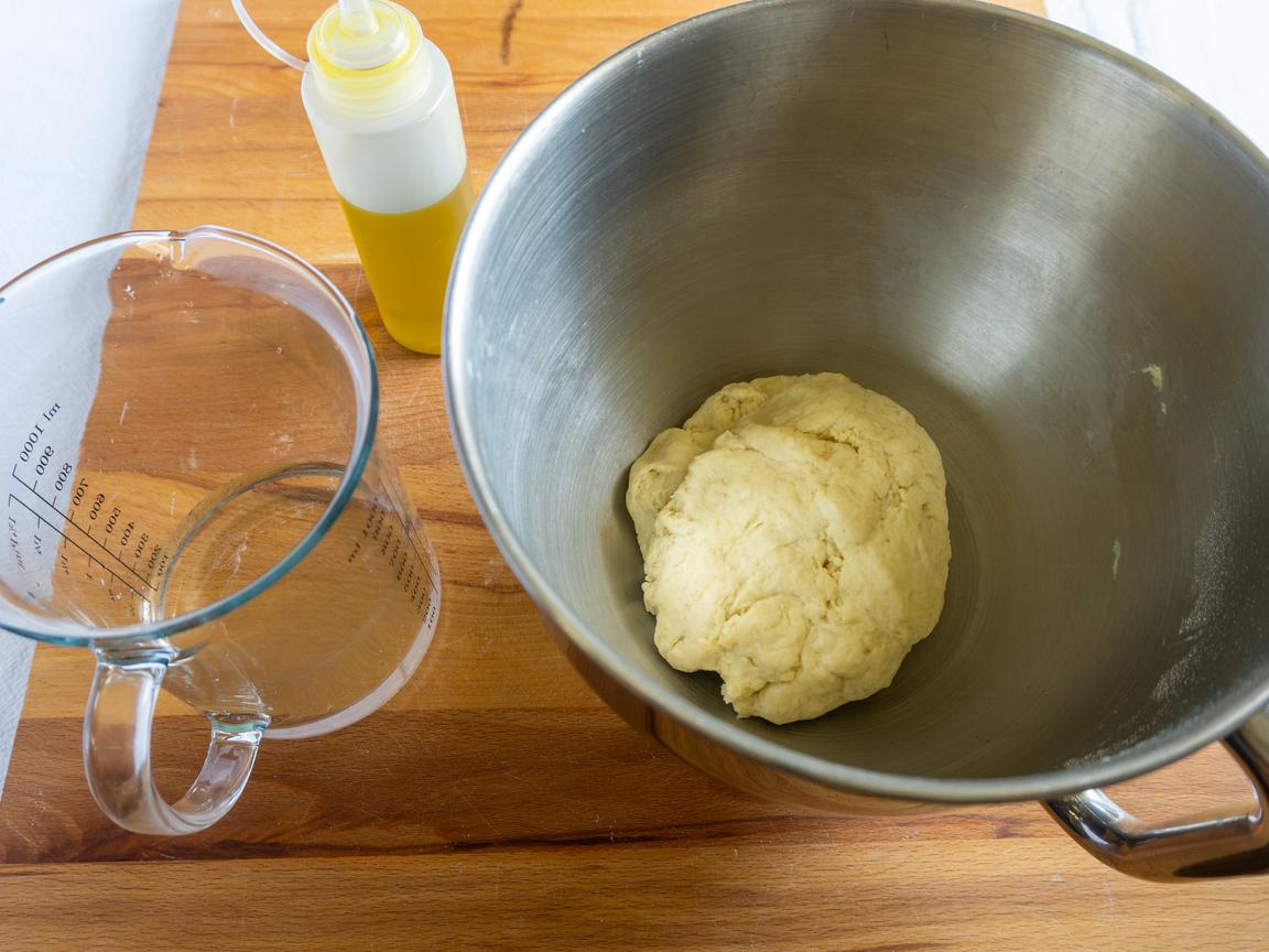 Piadine sottili all'olio - passo 2