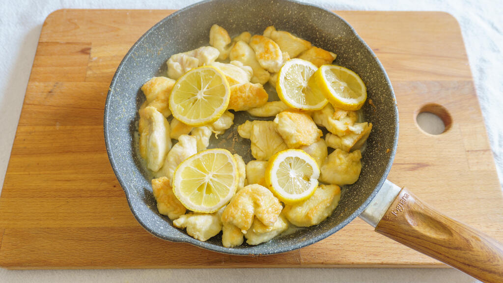 Pollo al limone - passo 6