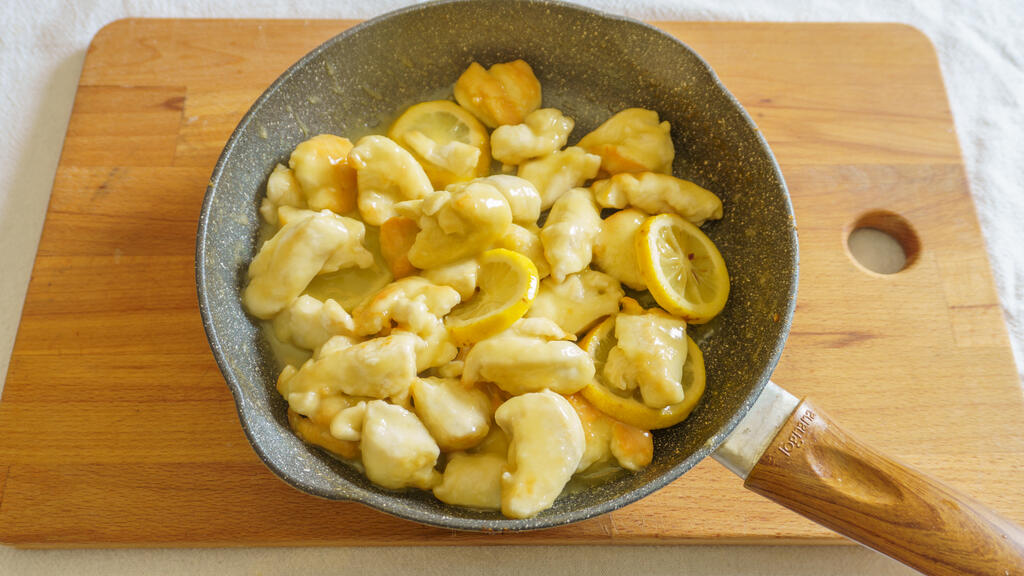 Pollo al limone - passo 7