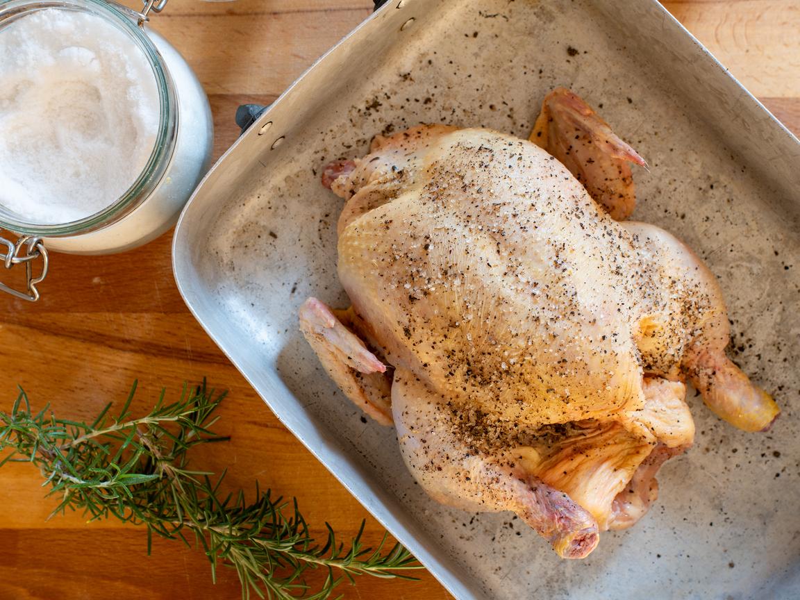 Pollo arrosto con patate - passo 2
