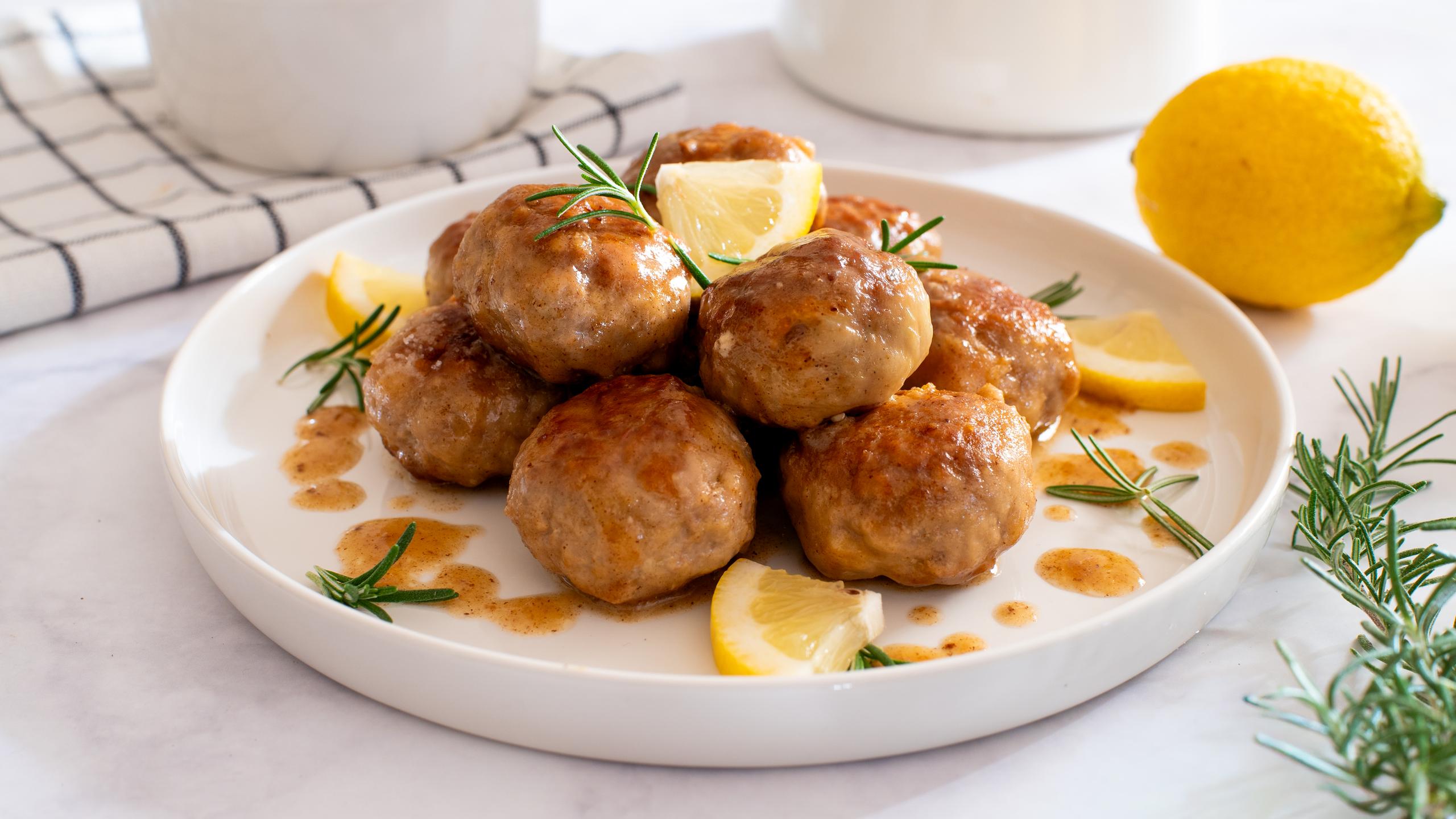 Polpette al limone