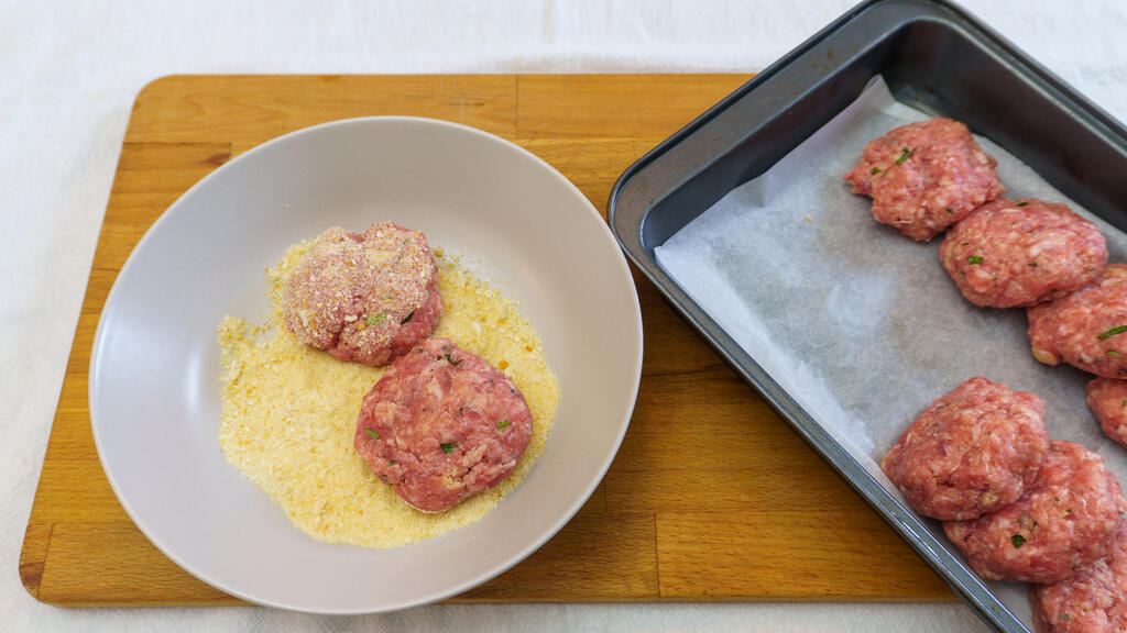 Polpette di carne fritte - passo 6