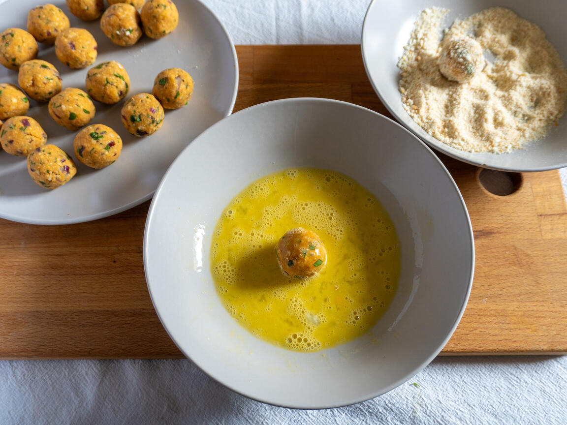 Polpette di ceci - passo 7