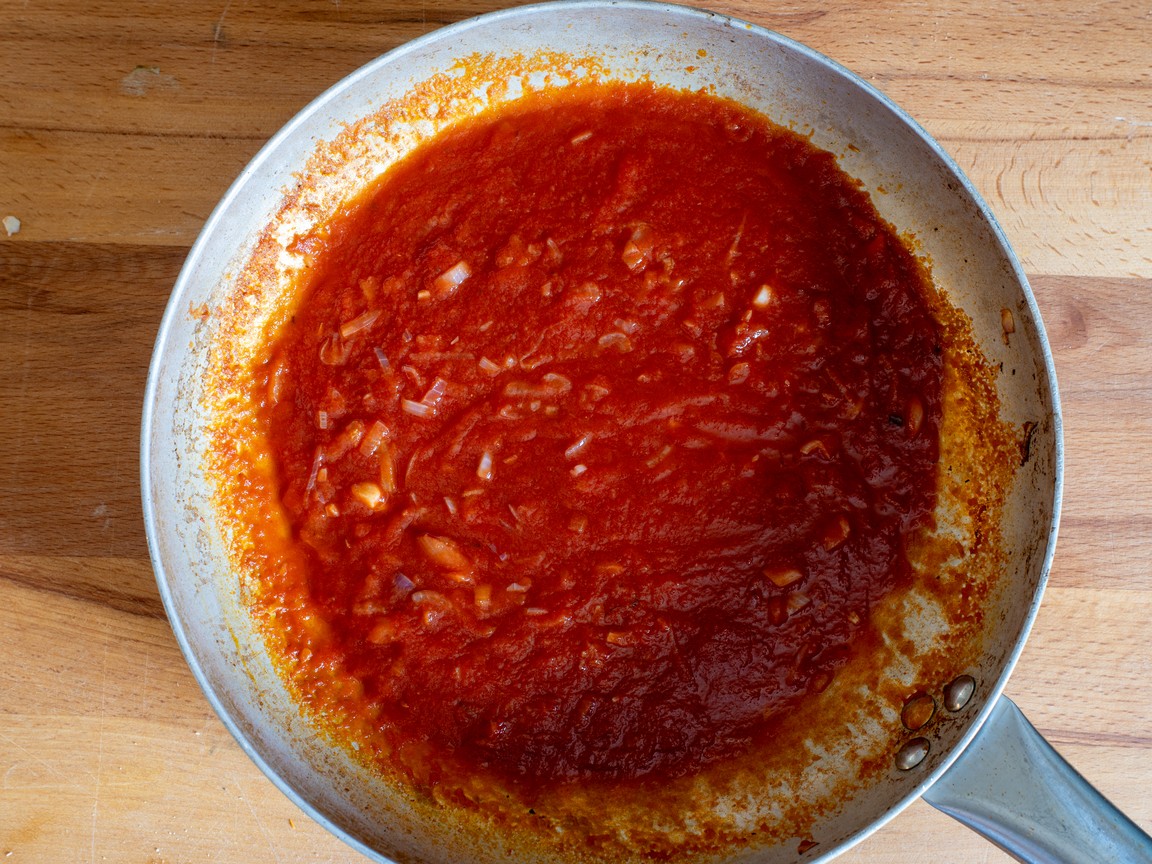 Polpette di manzo al sugo - passo 7