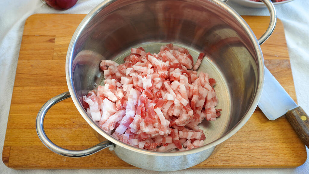 Ragù alla Bolognese - passo 1
