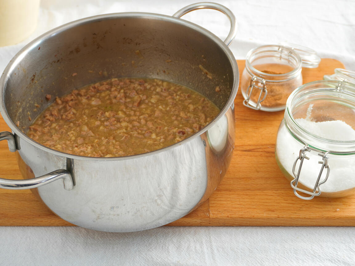 Ragù bianco di coppa di maiale - passo 4