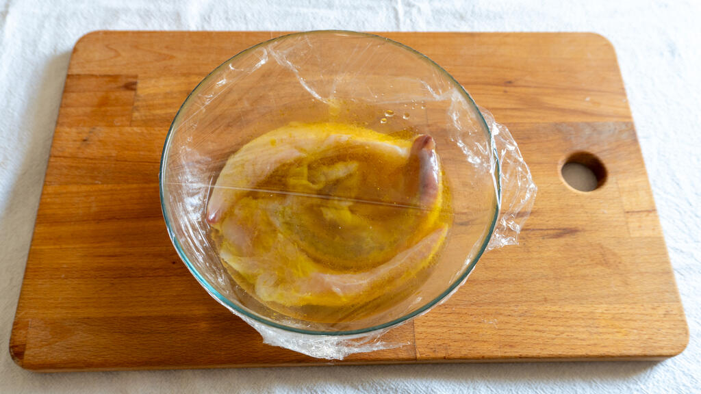 Rana pescatrice al brandy