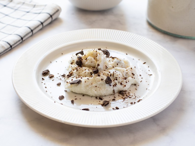 Ricotta dolce con cioccolato